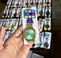 Casio Enticer Mint Green Dial – Luxury Full Gold Edition Unisex Watch